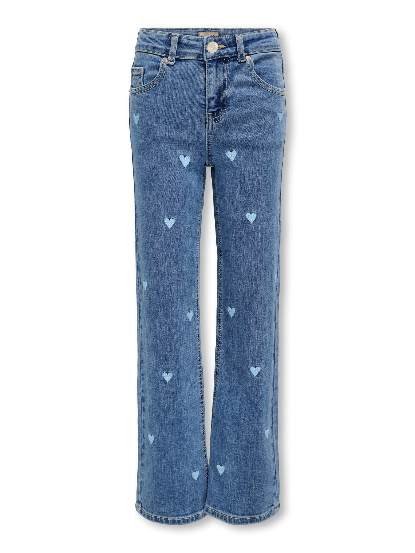 KOGJUICY JEANS 15315607 Medium Blue BLUE HEARTS
