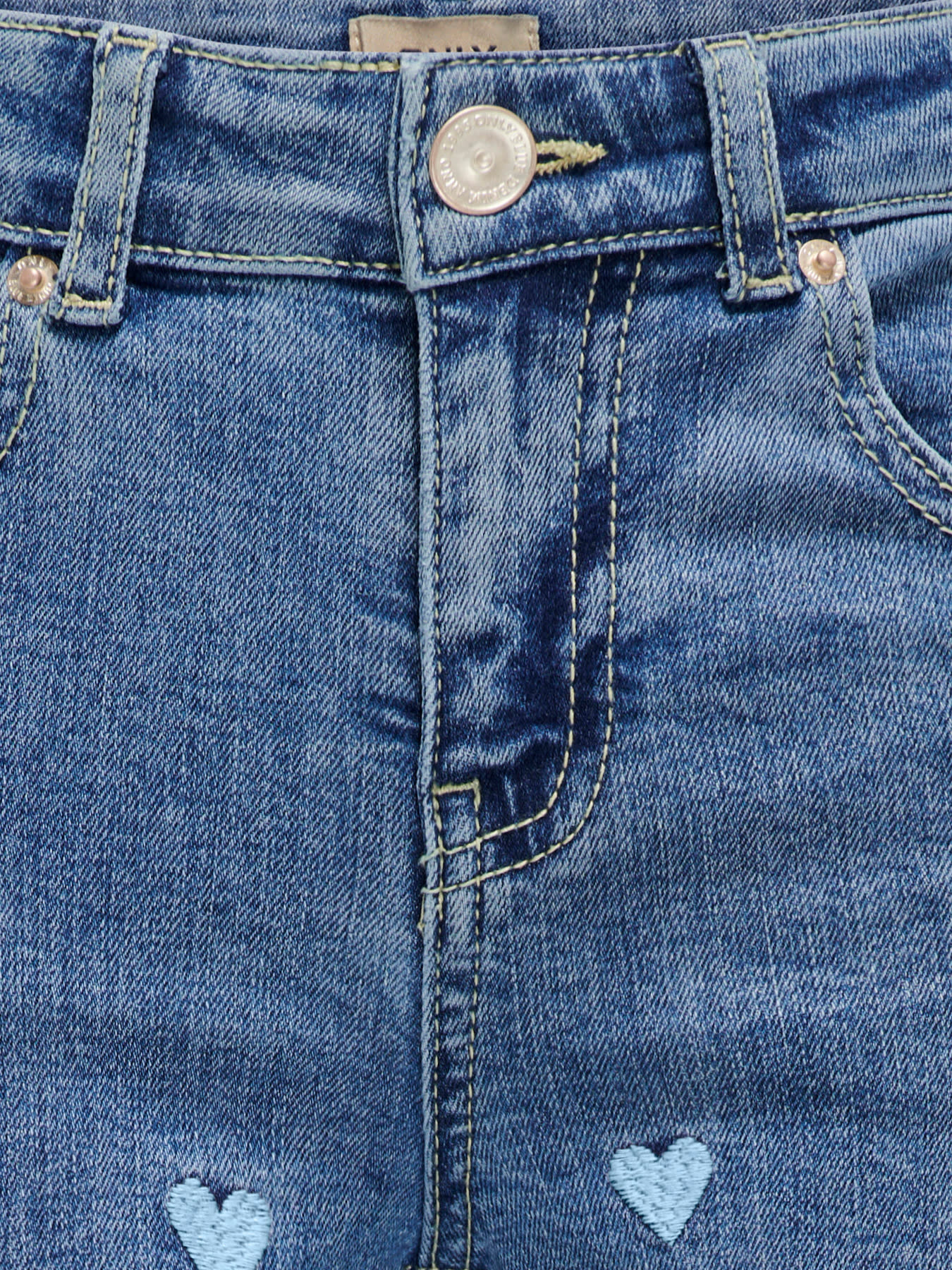 KOGJUICY JEANS 15315607 Medium Blue BLUE HEARTS