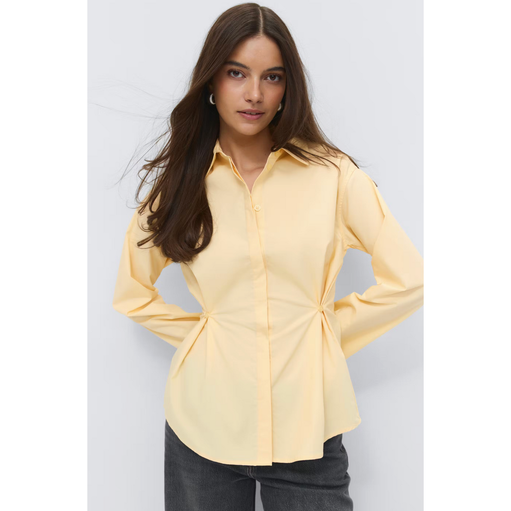 Gina Tricot Shaped shirt 27536 Yellow