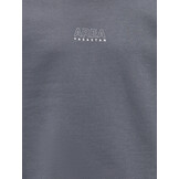 KOGZENJA BOXY L/S PRINTED SWT 15358097 Blackened Pearl Vasastan