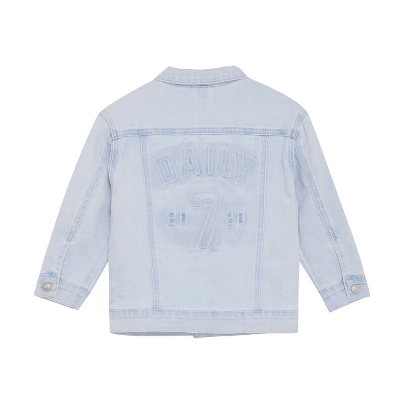 Oversized Denim Jacket 920056 Light Denim Blue