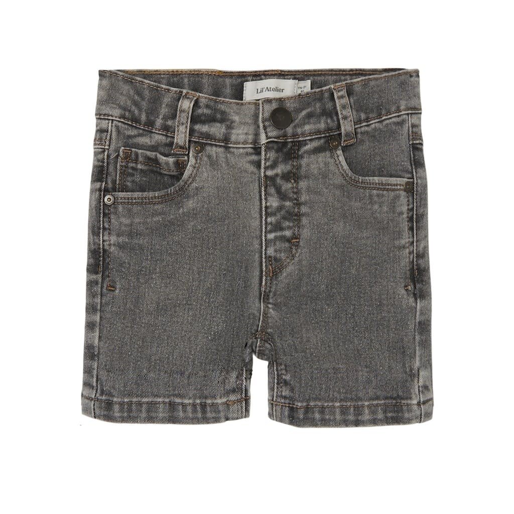 Lil Atelier NMMRYAN REG SHORTS 5660-MS LIL 13228776 Light Grey Denim