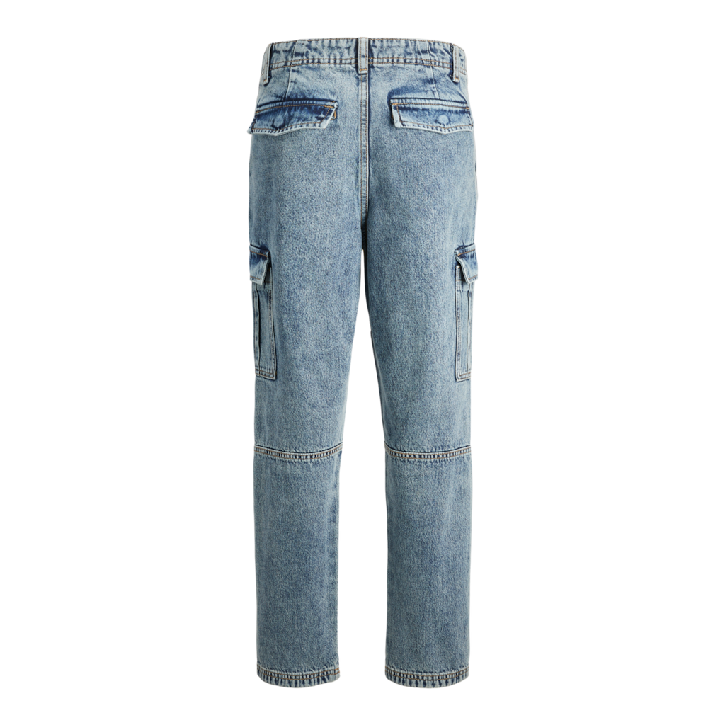 JJICHRIS JJWADE CARGO MF 148 SN JNR 12262328 Blue Denim