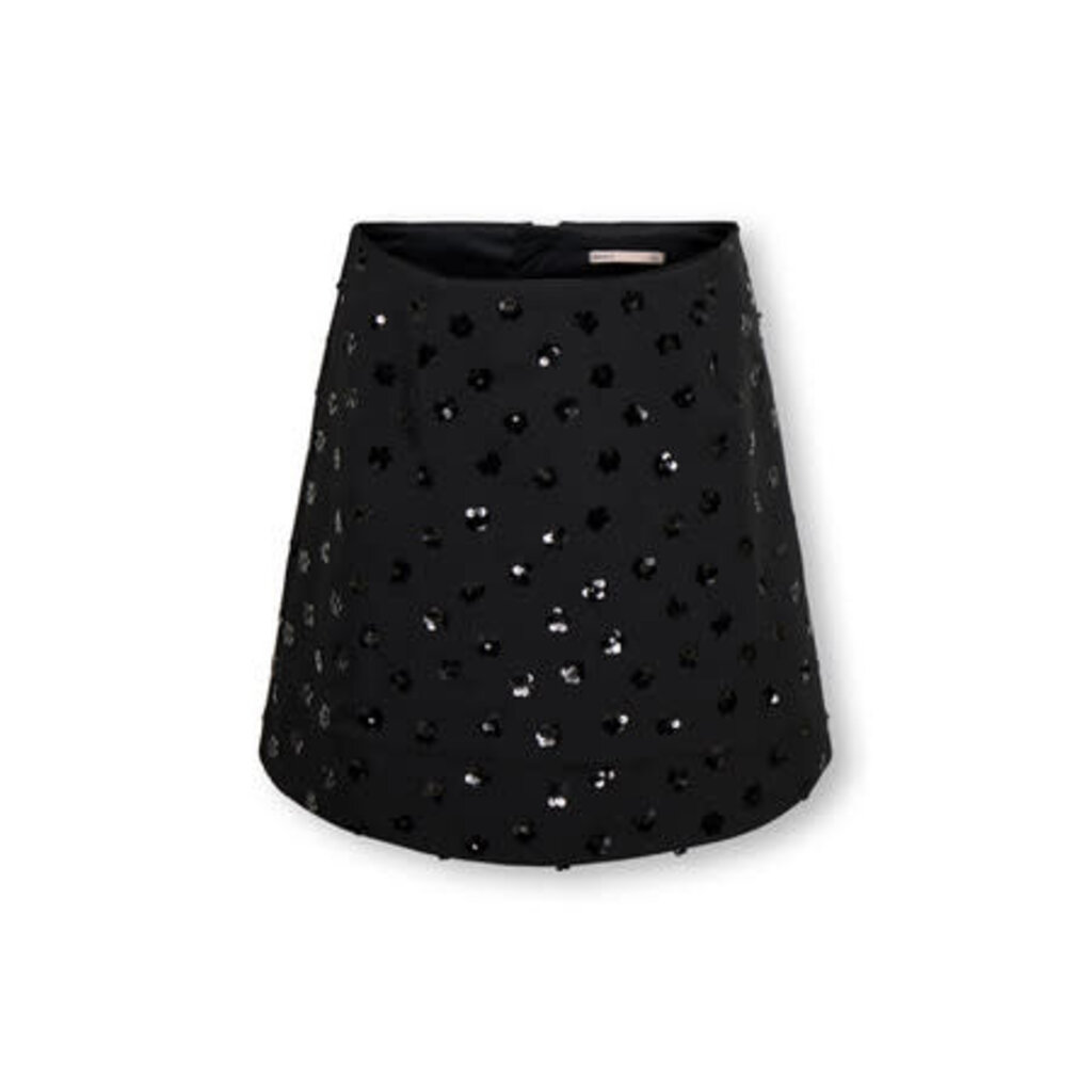 KIDS ONLY KOGNANNA SEQUIN DETAIL SKIRT TLR 15359880 Black