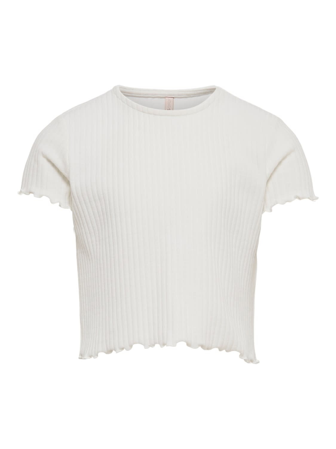 KOGNELLA S/S O-NECK TOP NOOS JRS 15225338 - cloud dancer