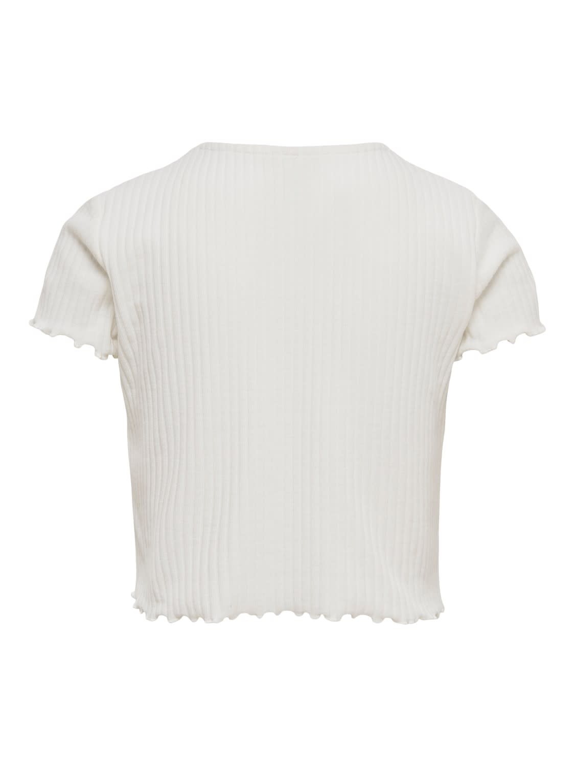 KOGNELLA S/S O-NECK TOP NOOS JRS 15225338 - cloud dancer