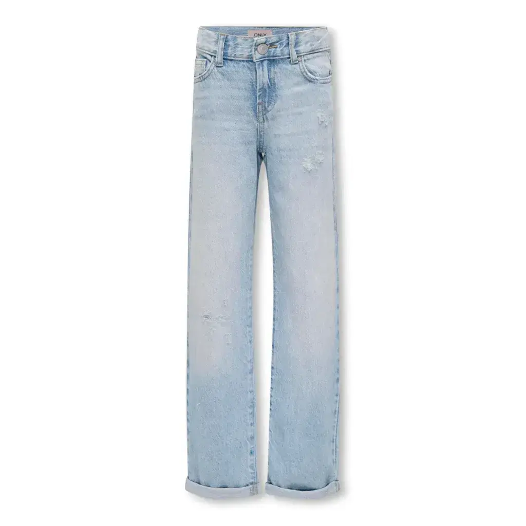 KIDS ONLY KOGMOLLY WIDE FOLD UP DNM TAI 15341799 Light Blue Denim