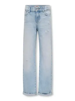 KOGMOLLY WIDE FOLD UP DNM TAI 15341799 Light Blue Denim