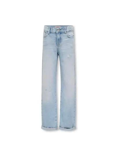 KIDS ONLY KOGMOLLY WIDE FOLD UP DNM TAI 15341799 Light Blue Denim