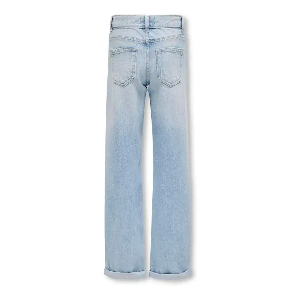 KIDS ONLY KOGMOLLY WIDE FOLD UP DNM TAI 15341799 Light Blue Denim