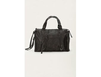 Donkerbruine grote PU cargo tas MJ15726