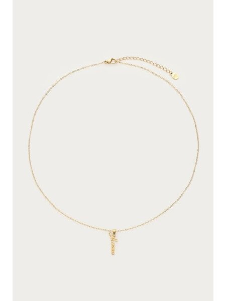 Love minimalistische ketting mama MJ13061 Goud