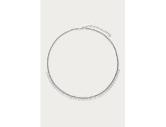 Necklace little coins MJ02707 Silver