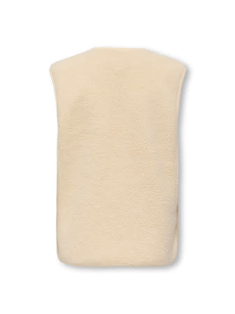 KOGBABY LIFE TEDDY VEST CS PNT 15366088 Antique White Vintage Badge