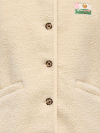 KOGBABY LIFE TEDDY VEST CS PNT 15366088 Antique White Vintage Badge