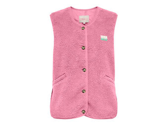 KOGBABY LIFE TEDDY VEST CS PNT 15366088 Cashmere Rose Vintage Badge