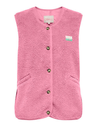 KOGBABY LIFE TEDDY VEST CS PNT 15366088 Cashmere Rose Vintage Badge