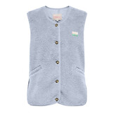 KOGBABY LIFE TEDDY VEST CS PNT 15366088 Cashmere Blue Vintage Badge