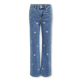 KMGJUICY WIDE LEG HEART EMB JEANS NOOS 15358387
