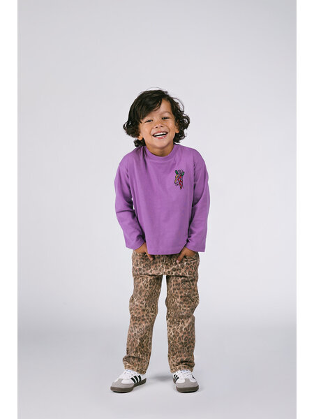The New Chapter Riley denim leopard pants DNOOS-0621-927