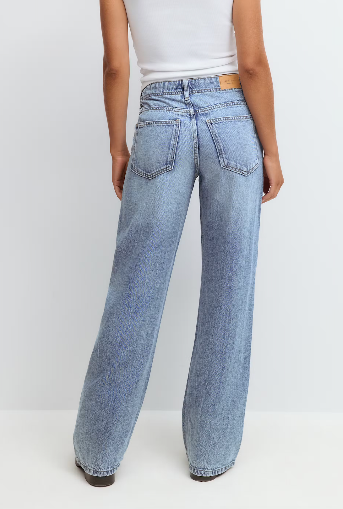 Embellished jeans 26444 Mid blue