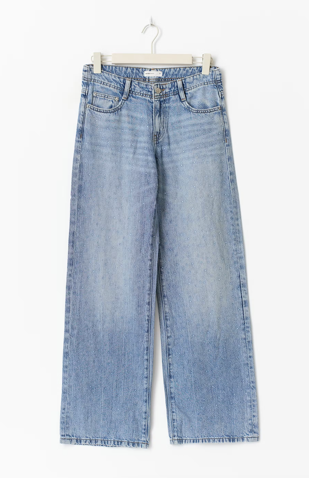 Embellished jeans 26444 Mid blue