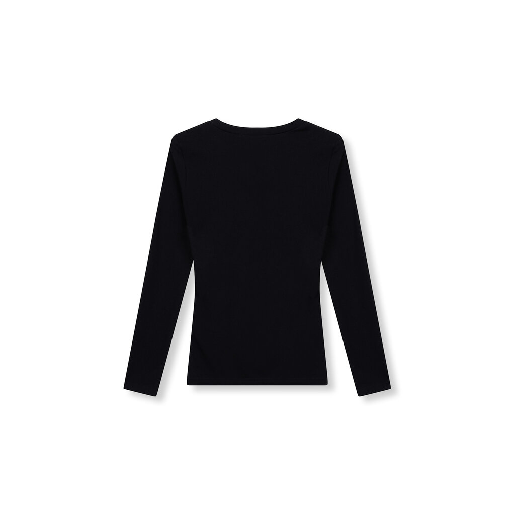 REFINED Rib top ZOHRA R2511809847 BLACK