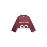 cropped hockey shirt FANNY R2511815850 BORDEAUX