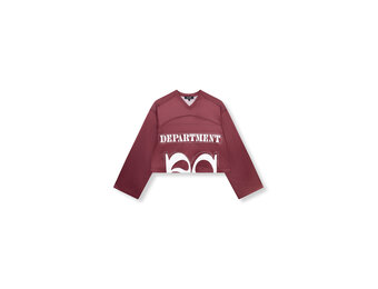 cropped hockey shirt FANNY R2511815850 BORDEAUX