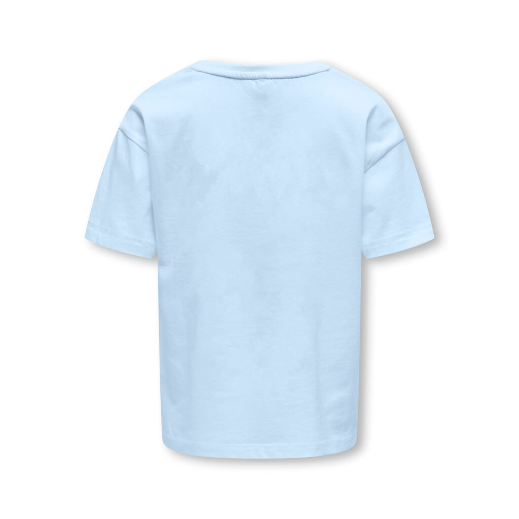 KIDS ONLY KOGCARTY LIFE S/S TEE BOX CS JRS 15375835 Cashmere Blue CheckSmiley