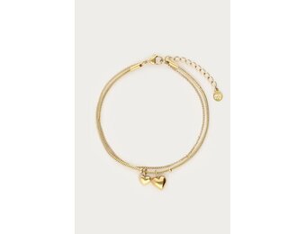 Dubbele armband "mommy to be" MJ14713 Goud