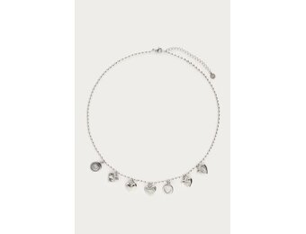 Ketting candy couture charms MJ06294 silver