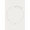  Ketting clover MJ03134 Zilver