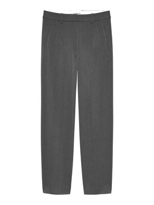 Tapered  trousers 2502015604 Dark Grey Melange