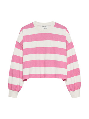 Oversized striped long sleeve 2601020404 Rosebloom