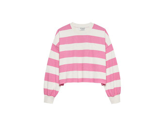 Oversized striped long sleeve 2601020404 Rosebloom