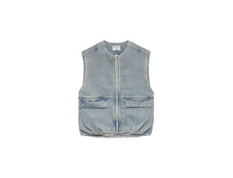 Denim bodywarmer 2601022404 Light Blue