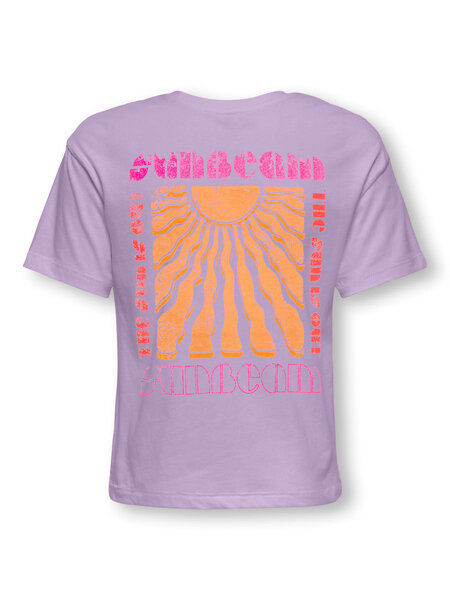 KIDS ONLY KOGRUTH SUN LIFE S/S TOP BOX CS JRS 15375849 Orchid Bloom Back Sunbeam