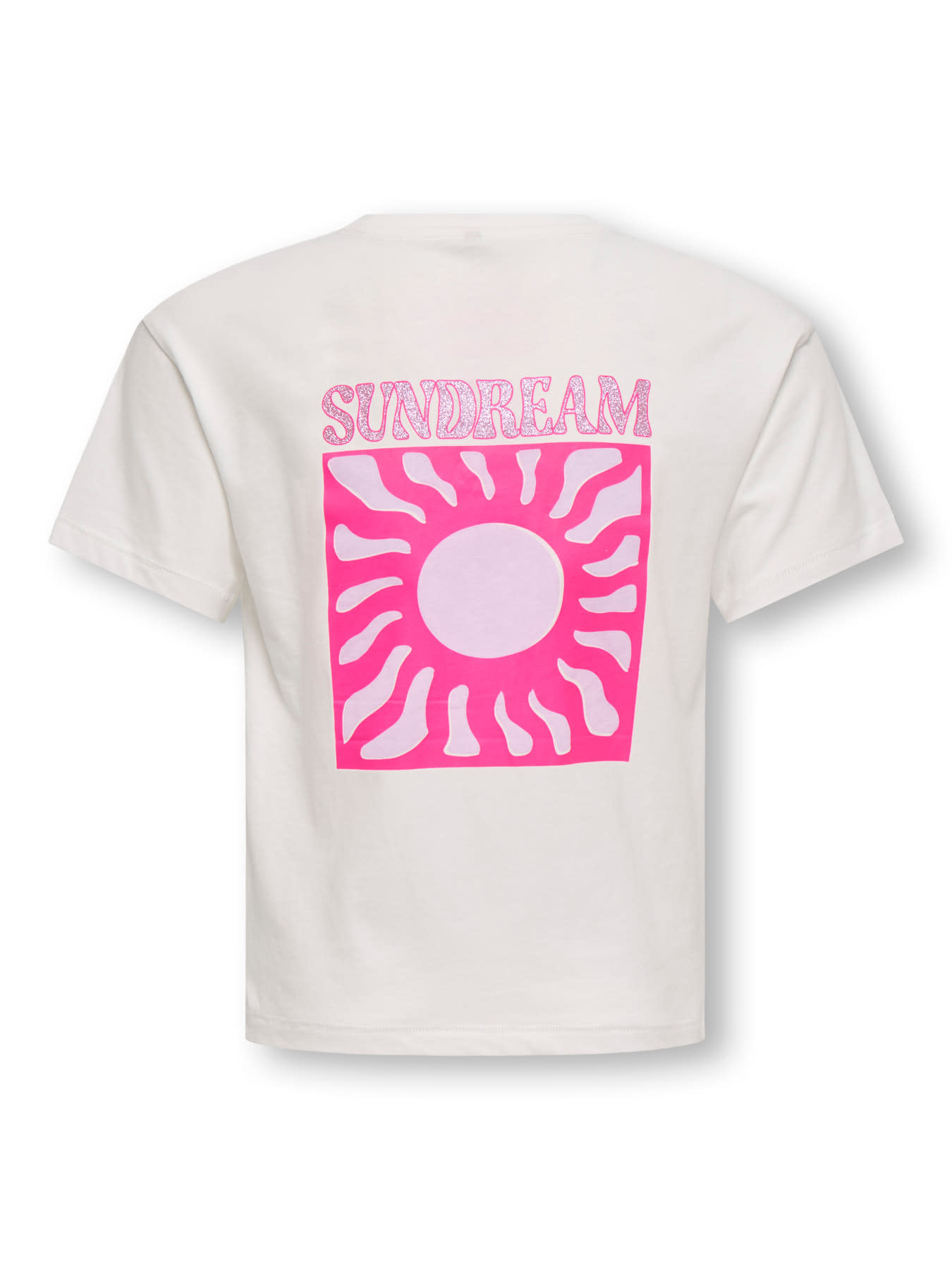 KOGRUTH SUN LIFE S/S TOP BOX CS JRS 15375849 Cloud Dancer Back Sundream/Orchid Bloom/PinkGlo