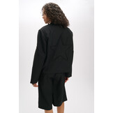 oversized star cropped blazer STAR (R2602464898) black