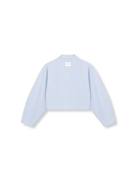 REFINED cropped blouse AYLA (R2602958884) light blue