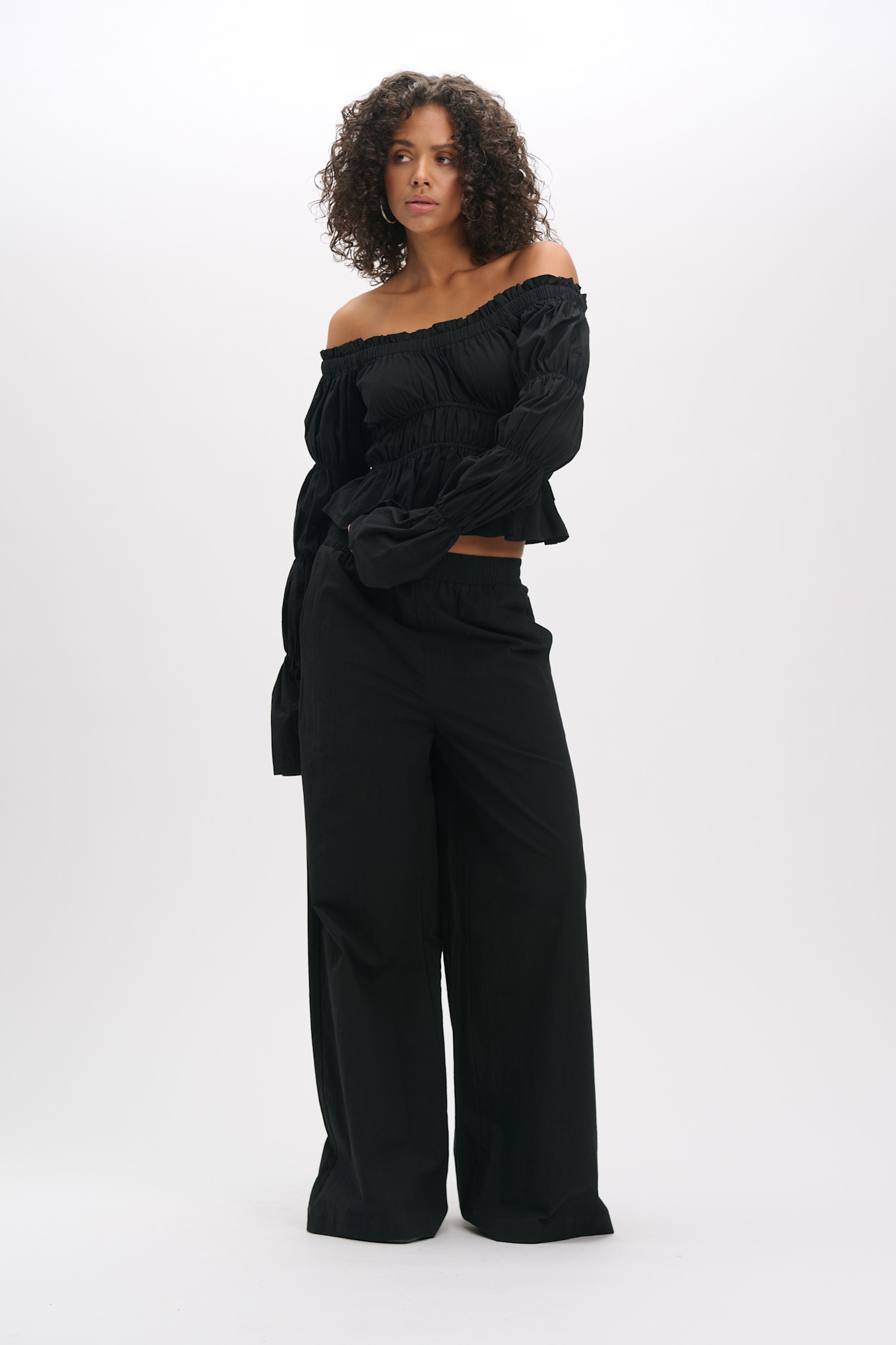 wide pants PULLA (R2602166909) black