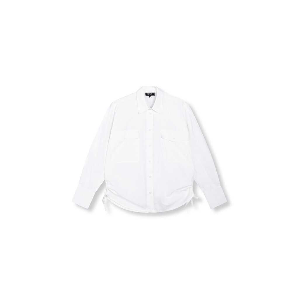 REFINED oversized side strap blouse DANIA (R2602942925) white