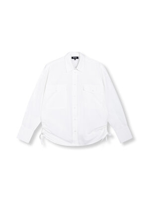 oversized side strap blouse DANIA (R2602942925) white