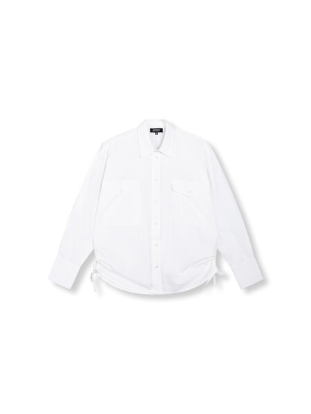 REFINED oversized side strap blouse DANIA (R2602942925) white