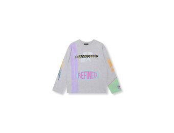 oversized longsleeve WINNIE (R2602813922) grey melange