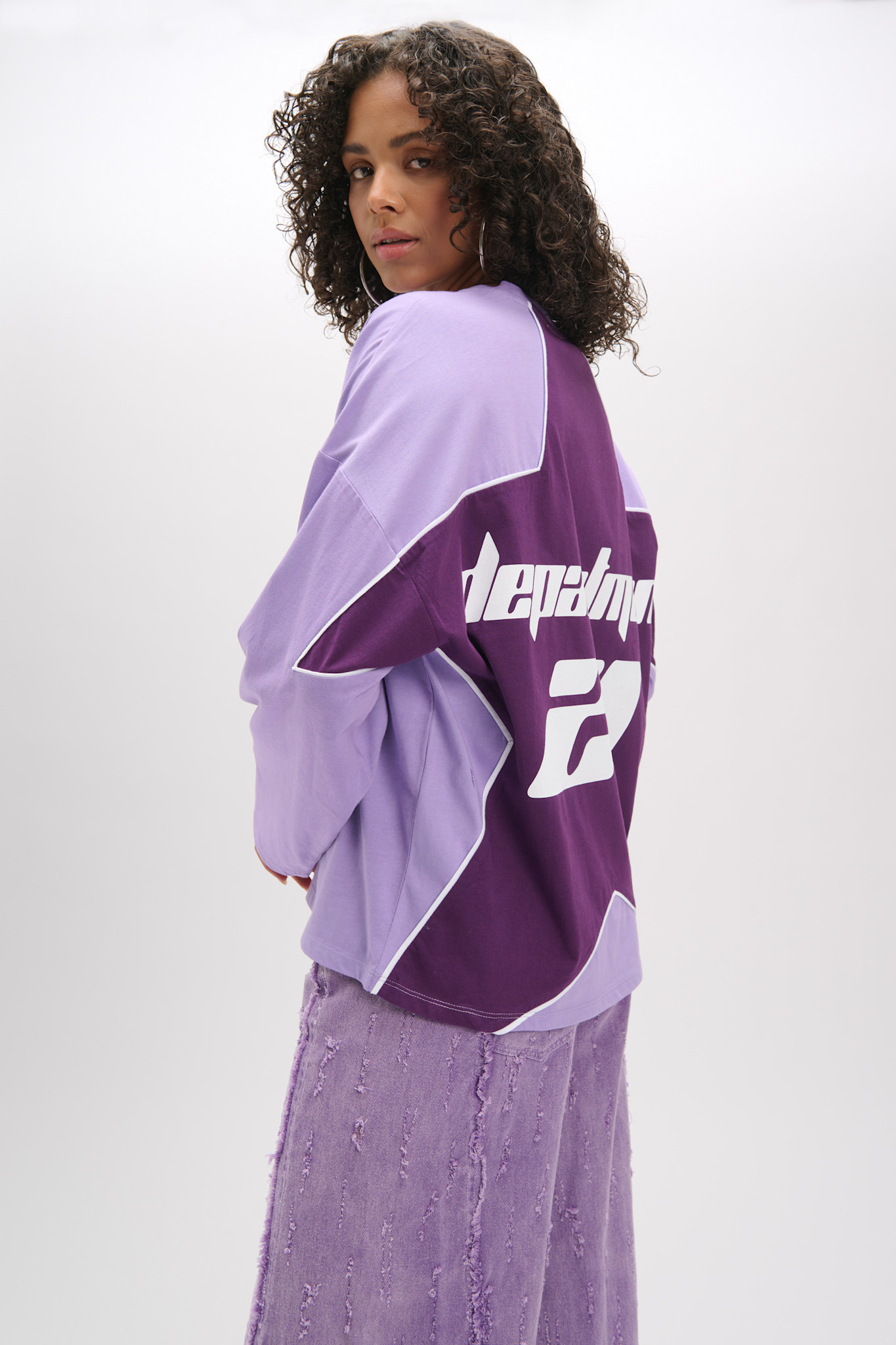 oversized longsleeve BATT (R2602811917) lilac