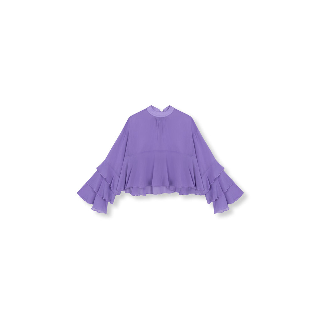 REFINED romantic blouse CHARLEY (R2602855924) lilac