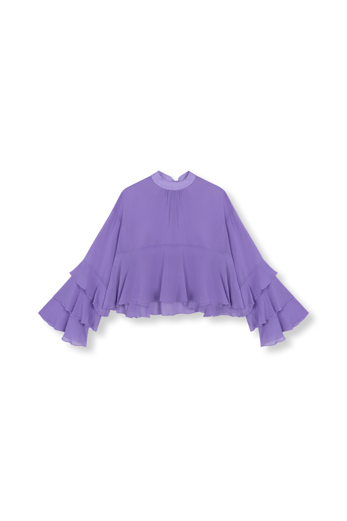 romantic blouse CHARLEY (R2602855924) lilac