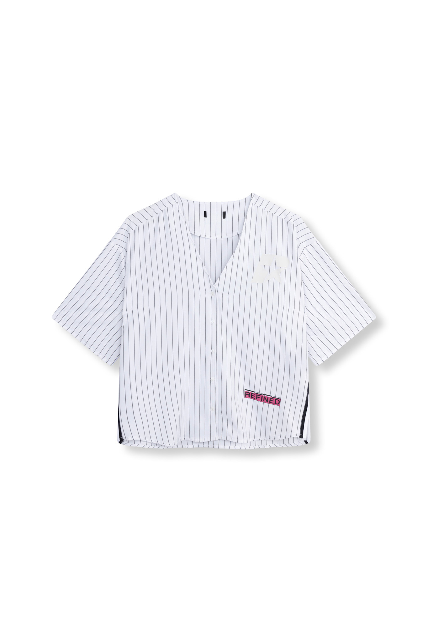 oversized baseball shirt BENNIE (R2602944911) white